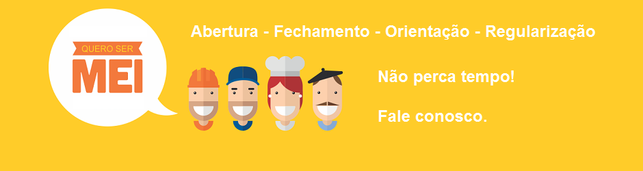 Seja um(a) novo(a) Microempreendedor(a) individual. Abra sua nova empresa. 